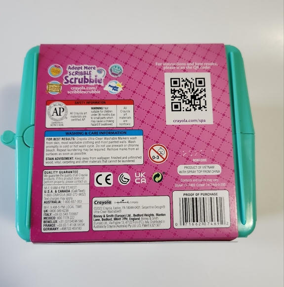 Crayola Scribble Scrubbie Pets Scented Spa (Arts & Crafts Bath Toy) - Picture 7 of 7